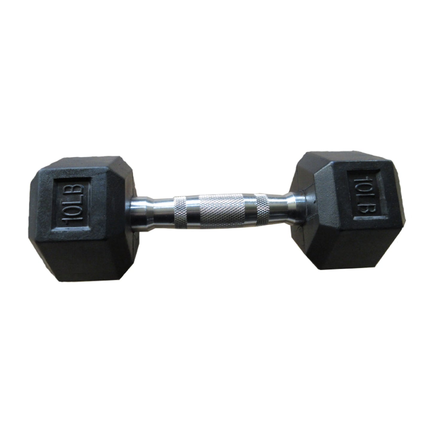 Professional Rubber Hex Dumbbell for Heavy Lifting High Quality Coating Resists Chipping and Cracking