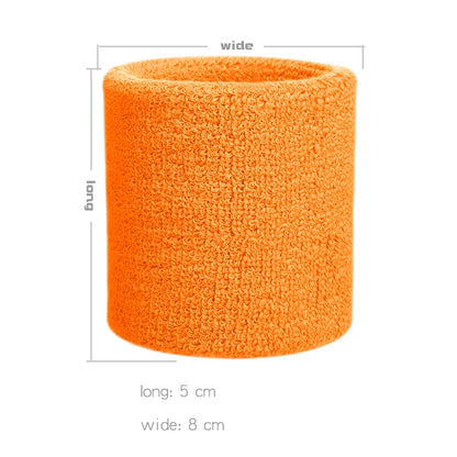 Hot Promotion Comfortable Sport Breathable  Sweat-absorbent Cotton Wrist Bands of Tennis,badminton,volleyball,padel ETC